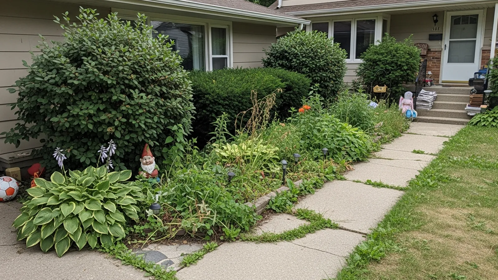 Common front yard landscaping mistakes that reduce curb appeal and long-term balance.